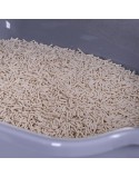 Caixa de Areia para Gatos Diamentiq 4004508810DIA Branco Cinzento Plástico