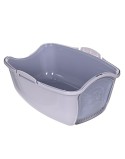 Arenero para Gatos Diamentiq 4004508810DIA Blanco Gris Plástico