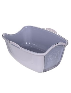 Arenero para Gatos Diamentiq 4004508810DIA Blanco Gris Plástico