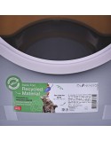 Arenero para Gatos Diamentiq 4004508810DIA Blanco Gris Plástico