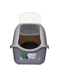 Arenero para Gatos Diamentiq 4004508810DIA Blanco Gris Plástico