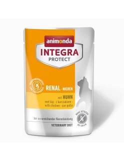Katzenfutter Animonda Integra Protect Renal Nieren Huhn 85 g