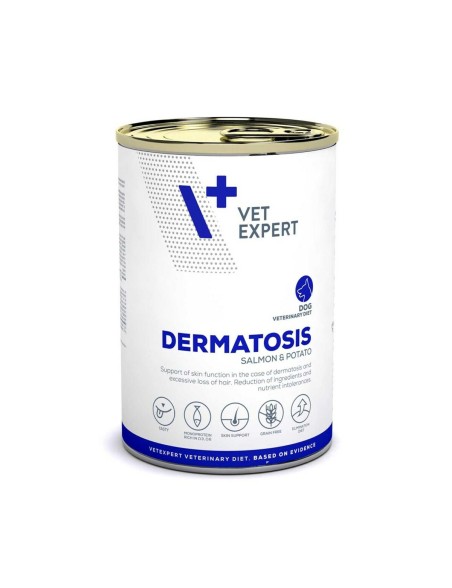 Comida húmeda VETEXPERT Dermatosis 400 g