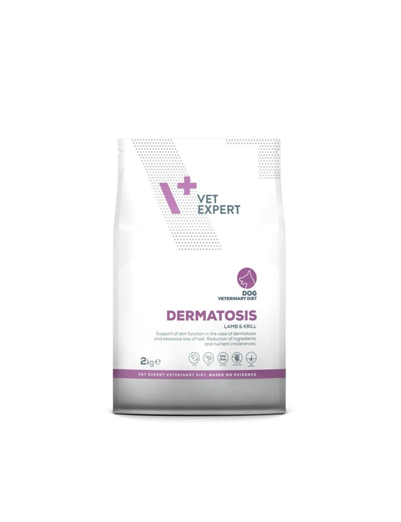 Pienso VETEXPERT Dermatosis Dog Lamb & Krill Cordero 2 Kg