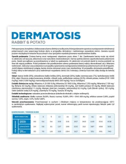 Pienso VETEXPERT Dermatosis Conejo 12 kg