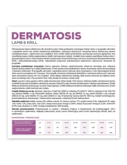 Pienso VETEXPERT Dermatosis Dog Lamb & Krill Cordero 2 Kg