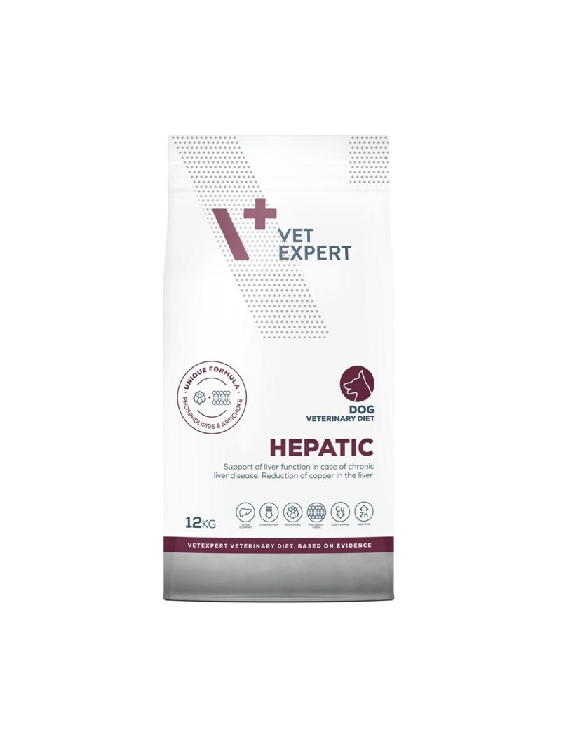 Pienso VETEXPERT Hepatic Dog Carne 12 kg