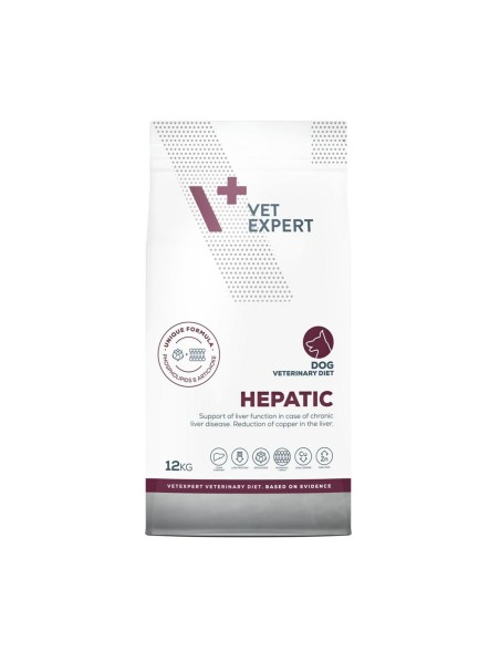 Pienso VETEXPERT Hepatic Dog Carne 12 kg