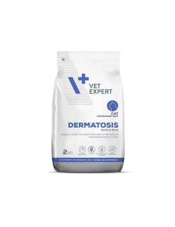 Comida para gato VETEXPERT Dermatosis Cat Duck & Rice Pato 2 Kg