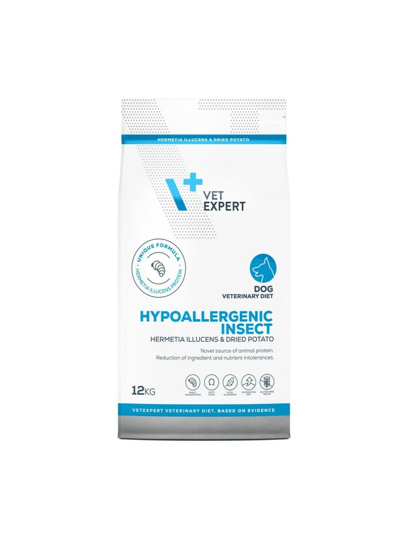 Pienso VETEXPERT Hypoallergenic Insect Dog 12 kg