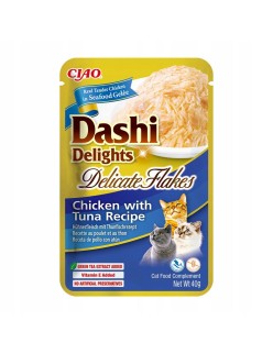 Snack para Gatos Inaba 	Dashi Delights Pollo 40 g