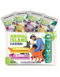 Comida para gato ANIMAL ISLAND Everyday Veal and poultry with liver 4 x 85 g
