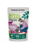 Comida para gato ANIMAL ISLAND Everyday Veal and poultry with liver 4 x 85 g