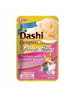 Snack para Gatos Inaba 	Dashi Delights Pollo 40 g