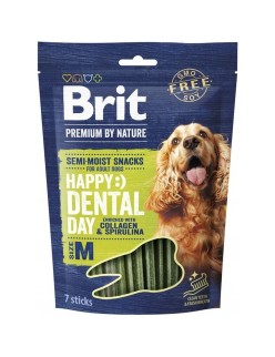 Snack para Perros Brit Premium Dog Snack Dental M 180 g