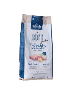Pienso BOSCH Soft Junior Chicken and sweet potatoes Cachorro/Junior Pollo Batata 12,5 Kg