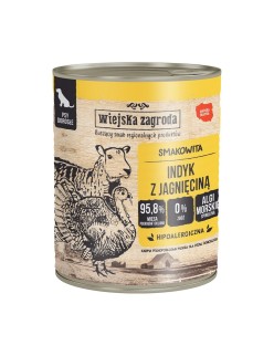 Nassfutter WIEJSKA ZAGRODA Turkey with lamb Truthahn 800 g