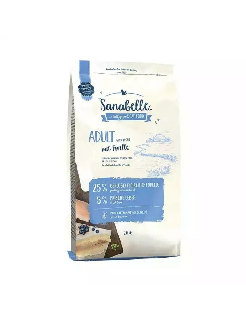 Comida para gato BOSCH Sanabelle Adult Trout Pescado 2 Kg