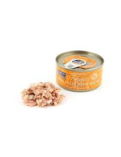 Katzenfutter FISH4DOGS FISH4CATS Tuna fillet with squid Fisch 70 g