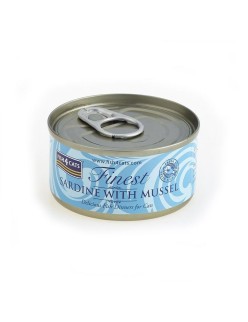 Comida para gato FISH4DOGS FISH4CATS Sardine with mussel Pescado 70 g
