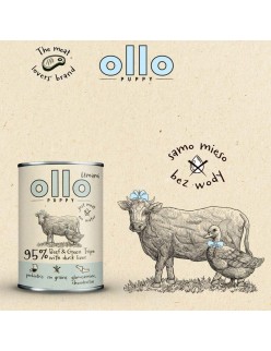 Comida húmeda Ollo Puppy Umami Carne de vacuno 400 g
