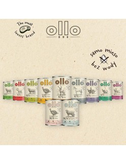 Cibo umido Ollo Puppy Umami Carne di manzo e vitello 400 g