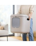 Arenero para Gatos Rotho Biala XL Cappuccino Plástico