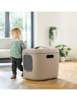 Arenero para Gatos Rotho Biala XL Cappuccino Plástico
