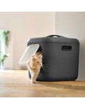 Arenero para Gatos Rotho Biala XL anthracite Antracita Plástico