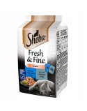 Comida para gato Sheba Fresh Fine Tuna and cod in gravy Pescado 6 x 50 g