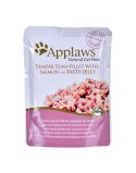 Comida para gato Applaws Tuna fillet with salmon in jelly Salmón Atún Pescado 70 g