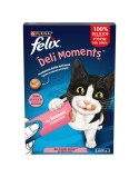 Snack for Cats Purina Felix Deli Moments Salmon 4 x 10 g