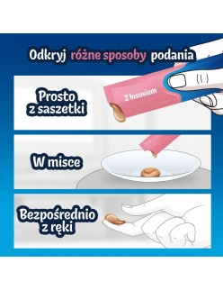 Collation pour Chat Purina Felix Deli Moments Salmon 4 x 10 g