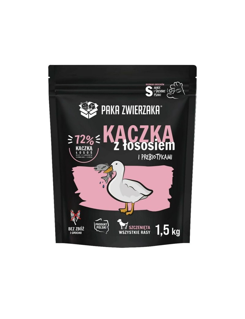 Futter Paka Zwierzaka Puppy Duck Ente 1,5 Kg