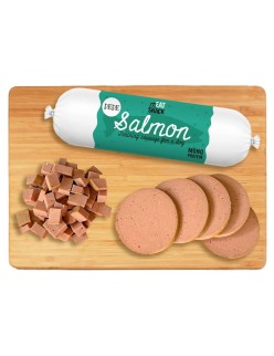 Hundesnack Paka Zwierzaka Pepe Sausage Salmon Lachsfarben 200 g