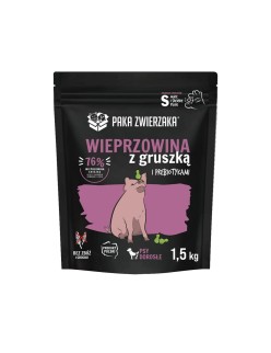 Futter Paka Zwierzaka Pork with pear S Schwein 1,5 Kg