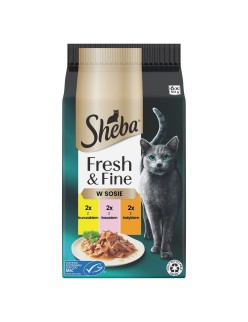 Comida para gato Sheba Fresh & Fine Meat Dishes in Sauce 6 x 50 g