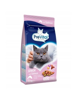 Comida para gato Prevital Salmón 1,4 Kg