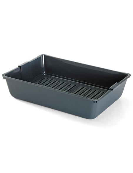 Cat Litter Box Savic Grey Plastic