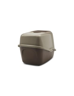 Cat Litter Box Savic Nestor Grey Bronze Plastic