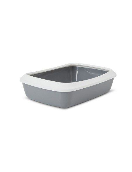 Cat Litter Box Savic IRIZ Grey Plastic