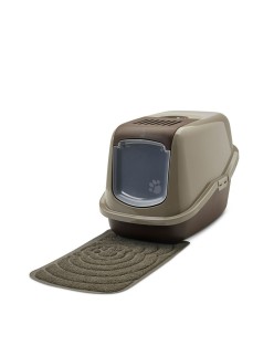 Cat Litter Box Savic Nestor Grey Bronze Plastic