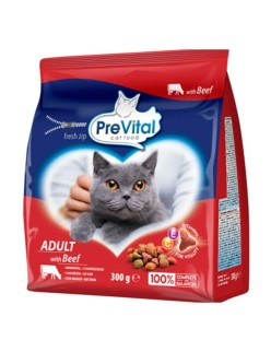 Comida para gato Prevital Carne de vacuno 300 g
