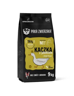 Futter Paka Zwierzaka Duck with apple M Ente 9 kg