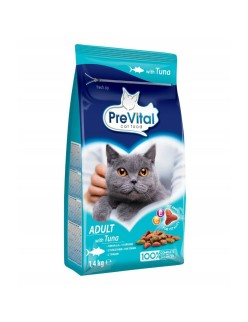Comida para gato Prevital Pescado 1,4 Kg