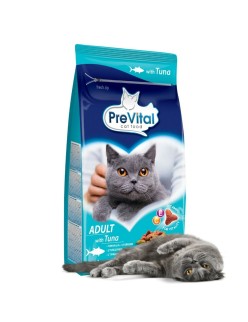 Comida para gato Prevital Pescado 1,4 Kg