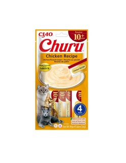 Snack para Gatos Inaba Churu Senior Chicken Recipe Pollo