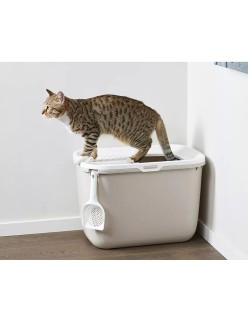Caisse Savic Blanc Café Plastique