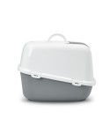 Cat Litter Box Savic Nestor Jumbo White Beige Plastic