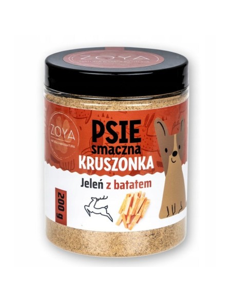 Snack para Perros Zoya Deer crumble with sweet potato Ciervo 200 g